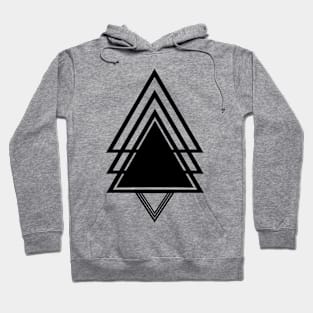 Triangle illustration Hoodie